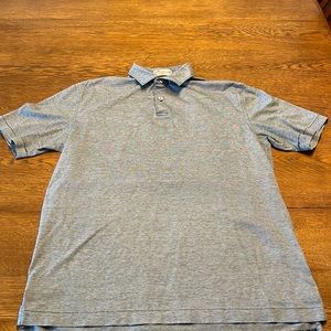 Peter Millar Nanoluxe Striped Polo Shirt